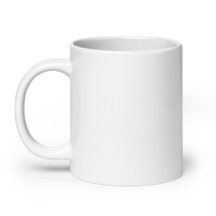 Let's Love Louder - Free Palestine - White Glossy Mug