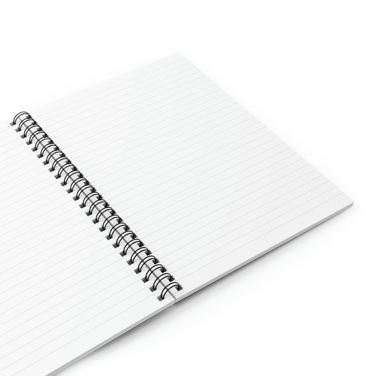 Spiral Notebook - Blue Ruled Line