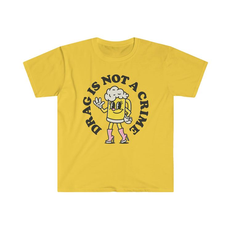 Drag is Not a Crime Unisex Softstyle T-Shirt