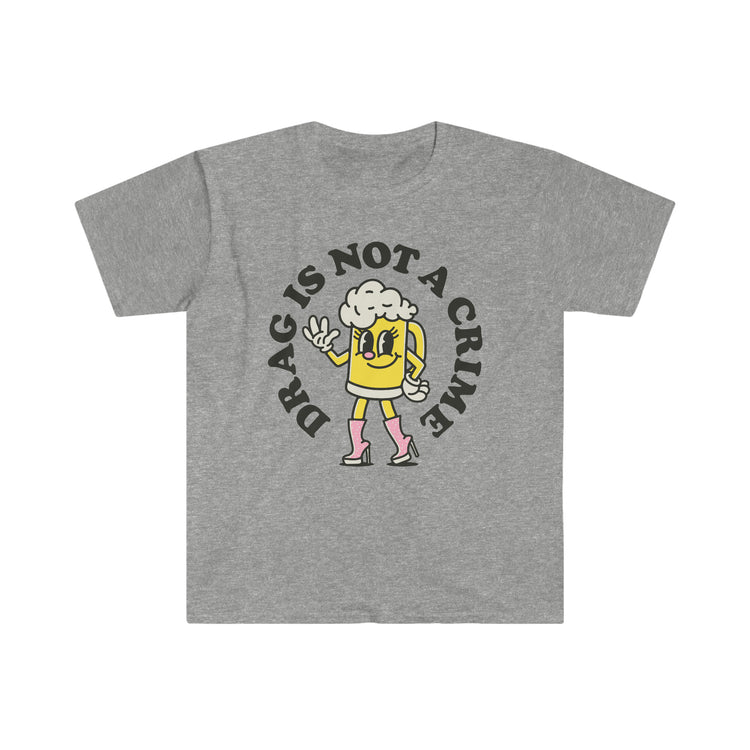 Drag is Not a Crime Unisex Softstyle T-Shirt