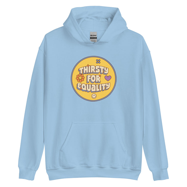 Retro Thirsty for Diversity Unisex Hoodie