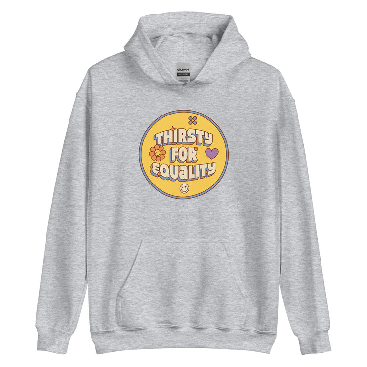 Retro Thirsty for Diversity Unisex Hoodie