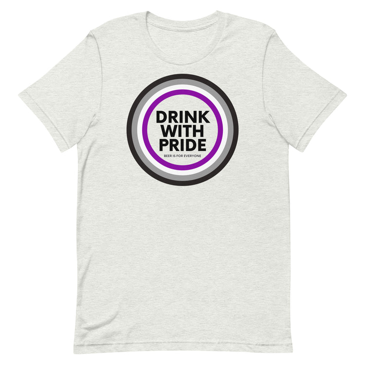 Drink with Asexual Pride Unisex T-Shirt