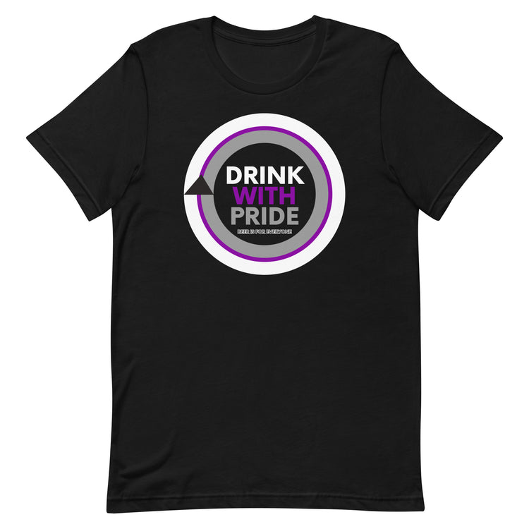 Drink with Demisexual Pride Unisex T-Shirt