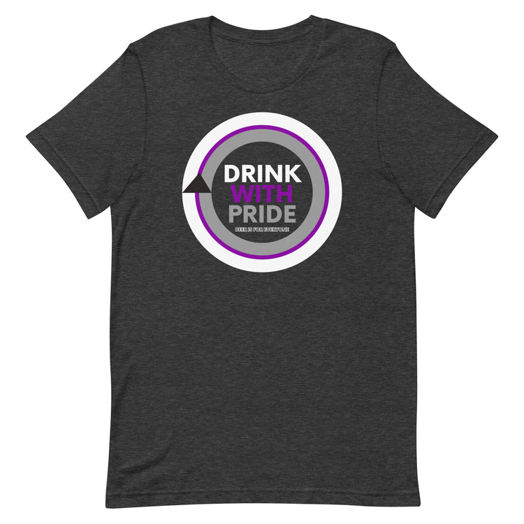 Drink with Demisexual Pride Unisex T-Shirt