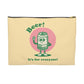 Beer! It's for Everyone! Green Accessory Pouch