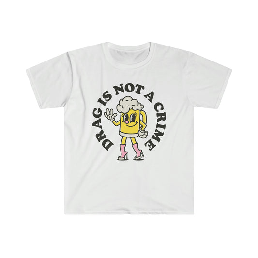Drag is Not a Crime Unisex Softstyle T-Shirt