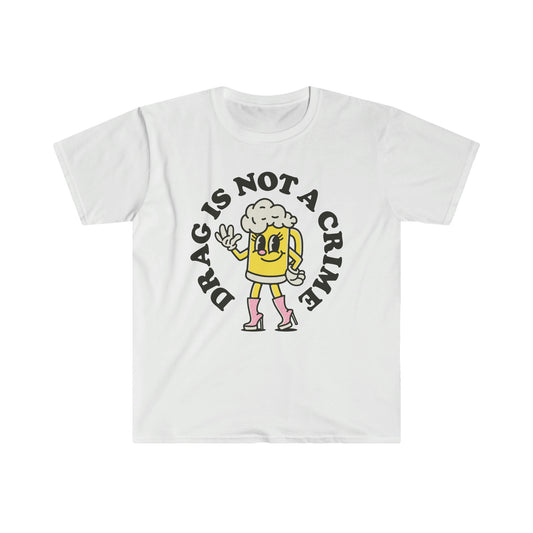 Drag is Not a Crime Unisex Softstyle T-Shirt