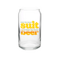 Wear the Damn Suit Glassware