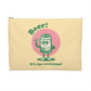 Beer! It's for Everyone! Green Accessory Pouch